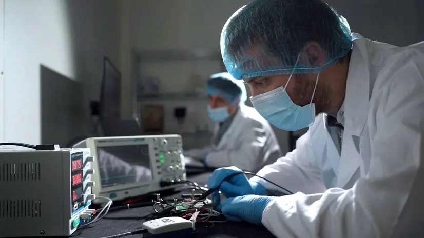 Analisi di laboratorio ad Apogeo - © www.giornaledibrescia.it