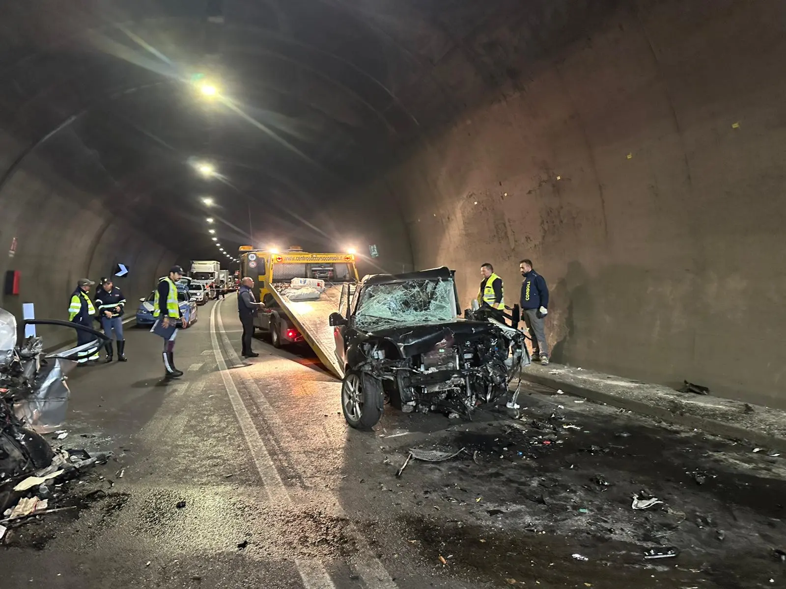 L'incidente nella galleria Pianzole a Sulzano