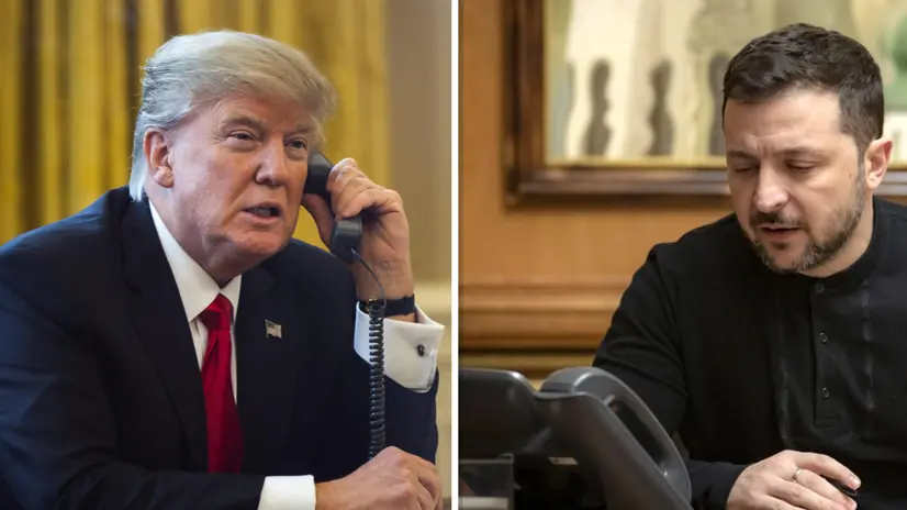 COMBO Trump (s) + Zelensky (d)