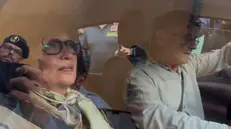 Giuseppe Sempio dopo l'interrogatorio del 26 settembre - Foto Ansa/Federica Zaniboni © www.giornaledibrescia.it