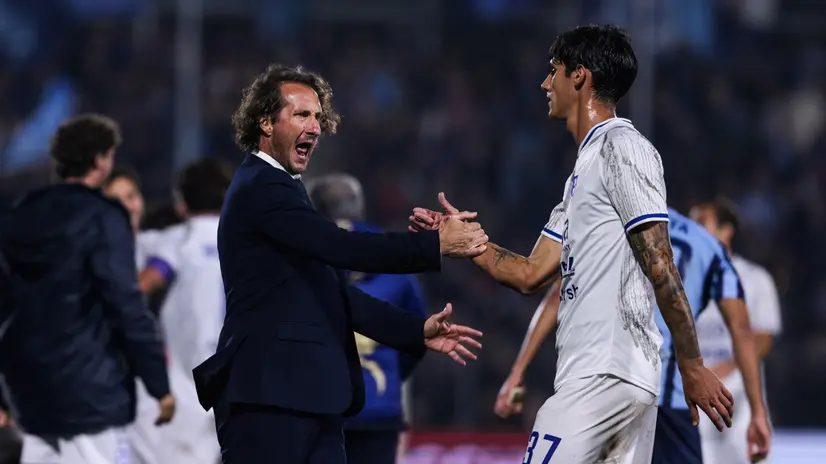 Aimo Diana ed Elia Giani - Foto New Reporter Comincini © www.giornaledibrescia.it