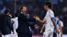 Aimo Diana ed Elia Giani - Foto New Reporter Comincini © www.giornaledibrescia.it