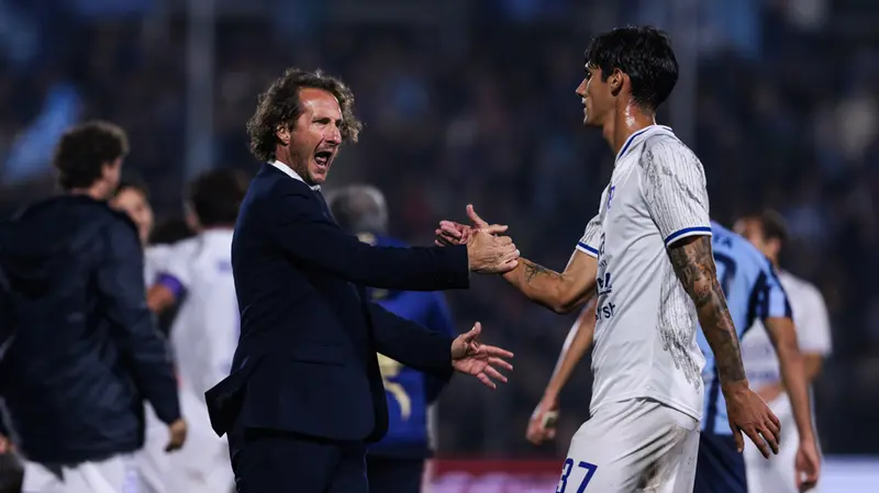 Aimo Diana ed Elia Giani - Foto New Reporter Comincini © www.giornaledibrescia.it