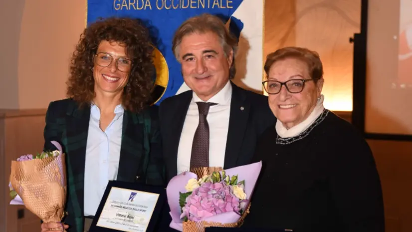 Da sinistra: Vittoria Bussi, Paolo Dosselli, Mary Cressari - © www.giornaledibrescia.it