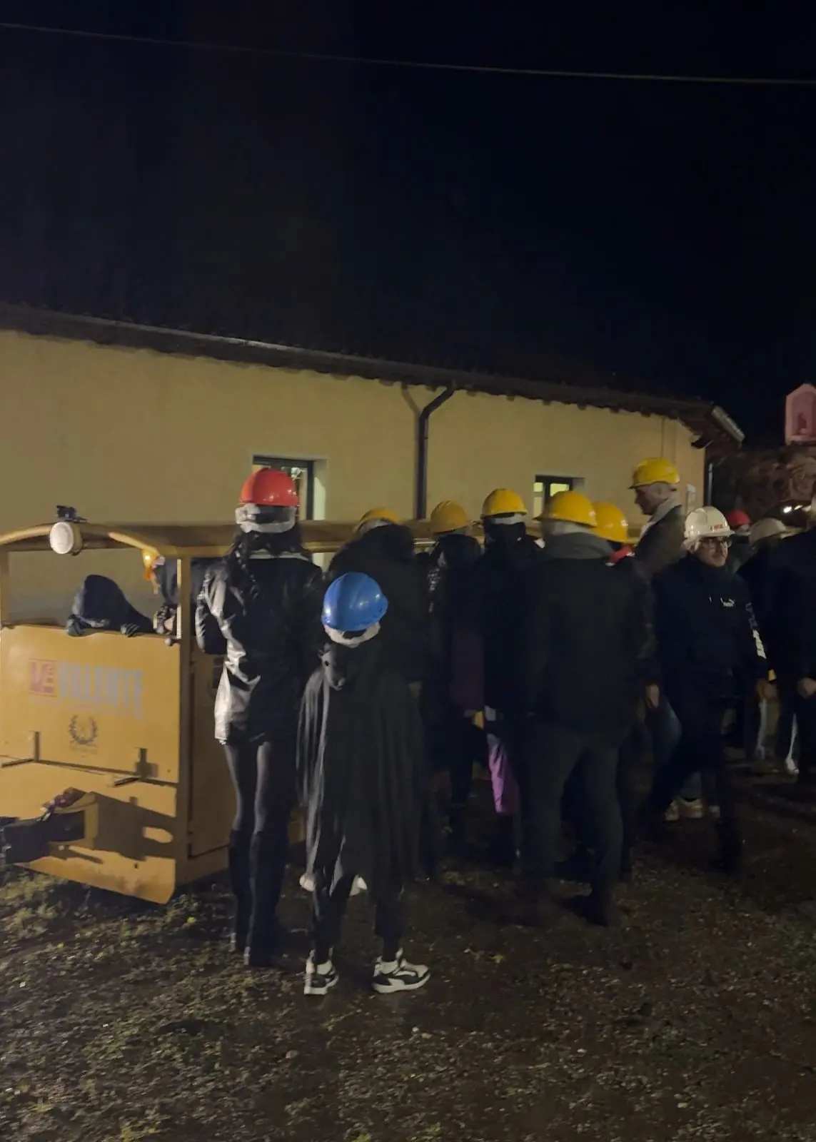 Halloween in miniera a Pezzaze