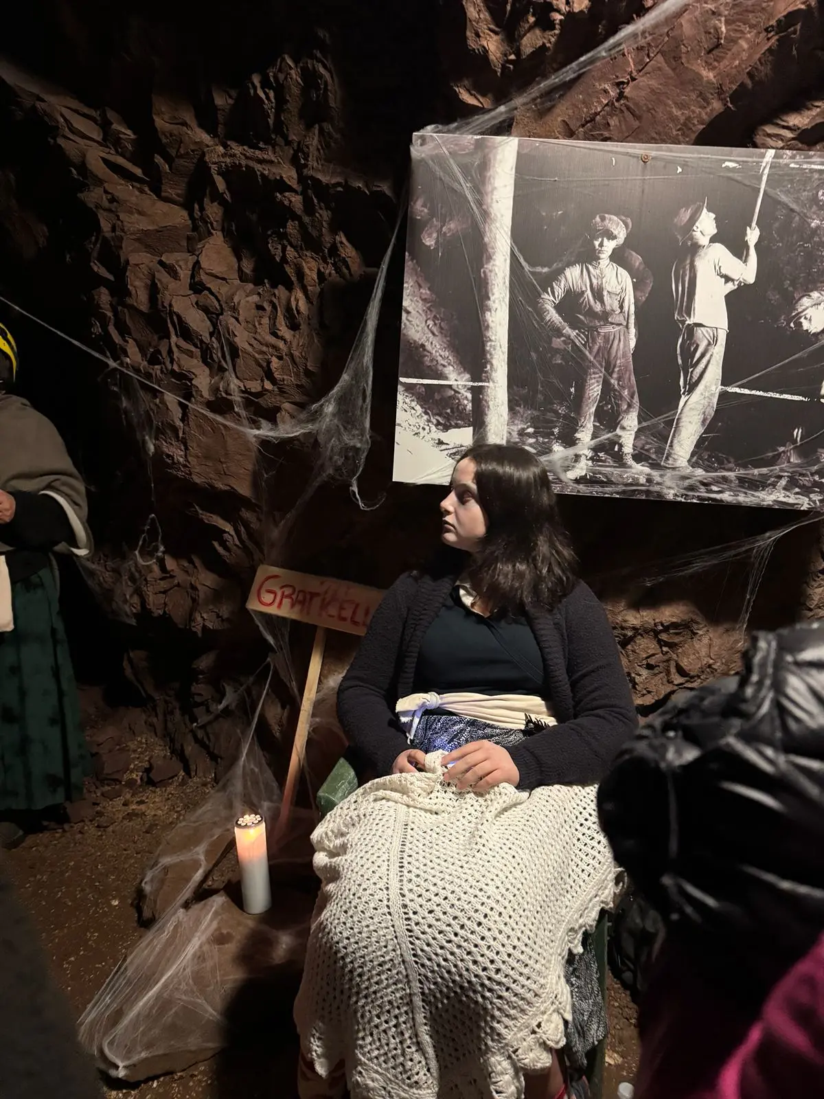 Halloween in miniera a Pezzaze