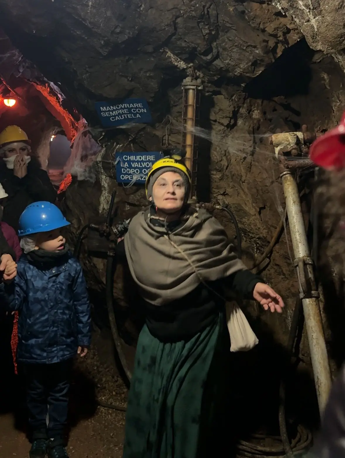 Halloween in miniera a Pezzaze