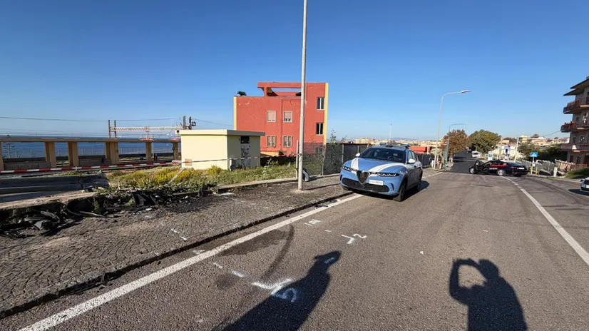 Il luogo dello schianto - Ansa © www.giornaledibrescia.it