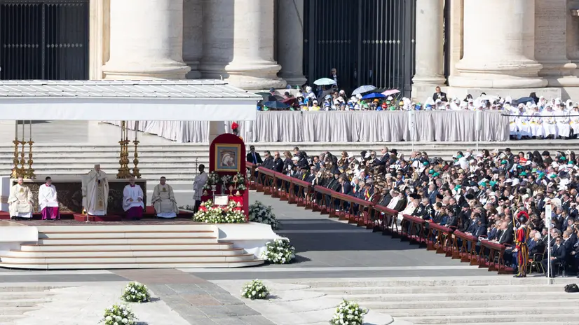 Il Presidente della Repubblica Mattarella in Vaticano in occasione del Rito di Canonizzazione di sette Beati (foto di Francesco Ammendola - Ufficio per la Stampa e la Comunicazione della Presidenza della Repubblica)