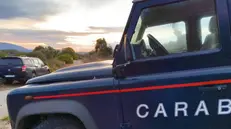 Fuoristrada Carabinieri