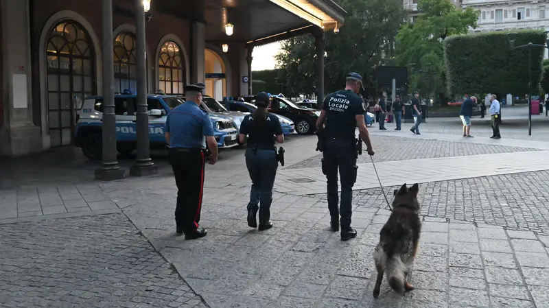 Controlli in stazione - Gabriele Strada /Neg © www.giornaledibrescia.it