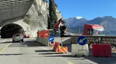 Lavori in parete: Gardesana chiusa per tre mattine - © www.giornaledibrescia.it