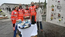 Croce Bianca, la presidente Salvadego porta il caffè ai volontari