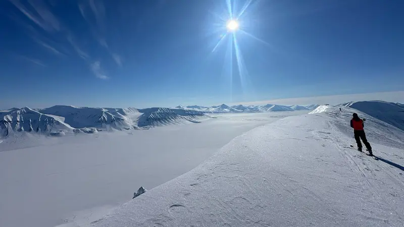Il paesaggio alle Isole Svalbard
