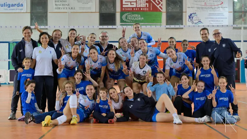Il Brescia Volley - © www.giornaledibrescia.it