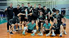 L'esultanza di Montichiari - © www.giornaledibrescia.it