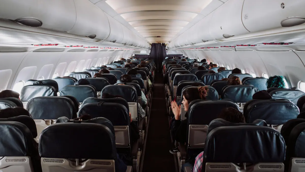 Un aeroplano