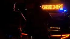 Generica Carabinieri di notte a Bolzano