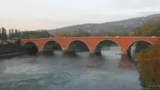 Il fiume Po a Moncalieri