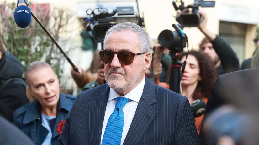 il giudice Mario Venditti in tribunale a Brescia per il riesame sul caso Garlasco, 14 ottobre 2025. Ansa Filippo Venezia