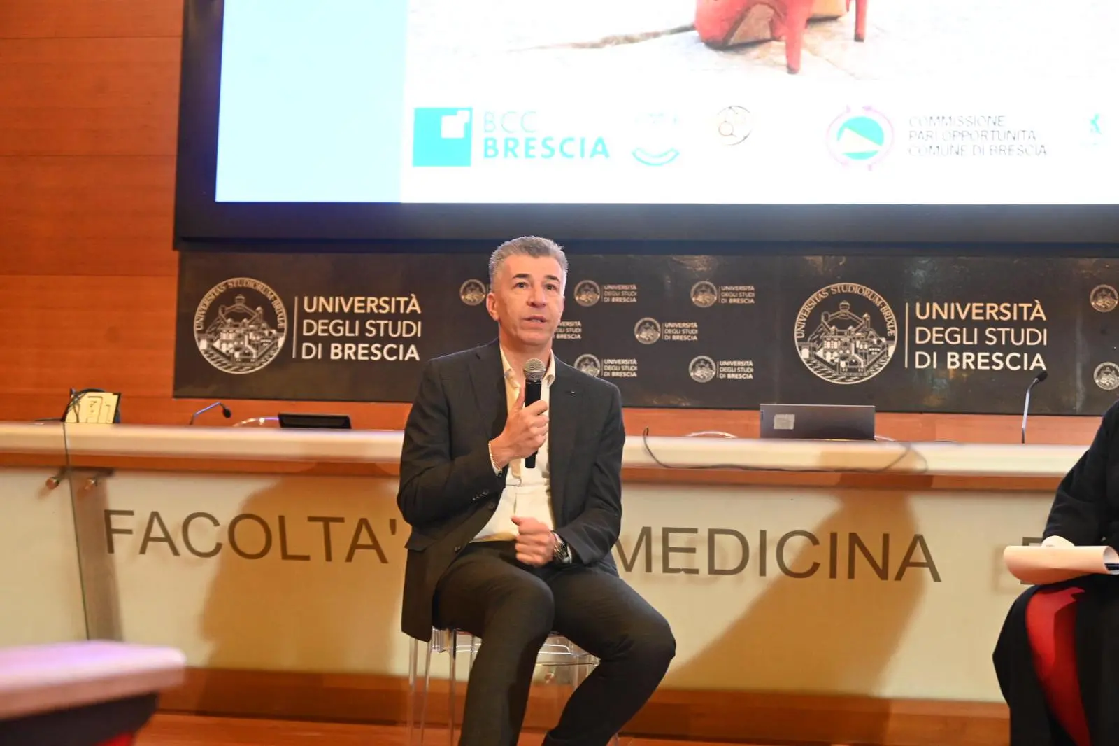 Violenza di genere, Gino Cecchettin in UniBs