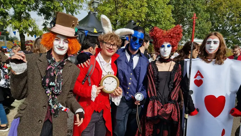 Il gruppo dei giovani bresciani - © www.giornaledibrescia.it