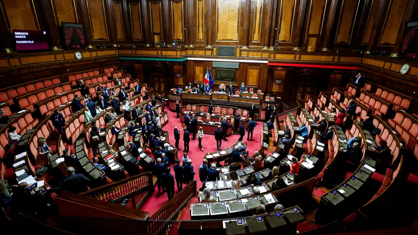 L'aula del Senato - Foto Ansa © www.giornaledibrescia.it