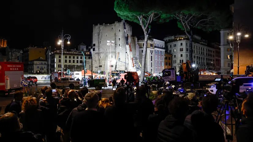 La Torre dei Conti a Roma - Foto Ansa © www.giornaledibrescia.it