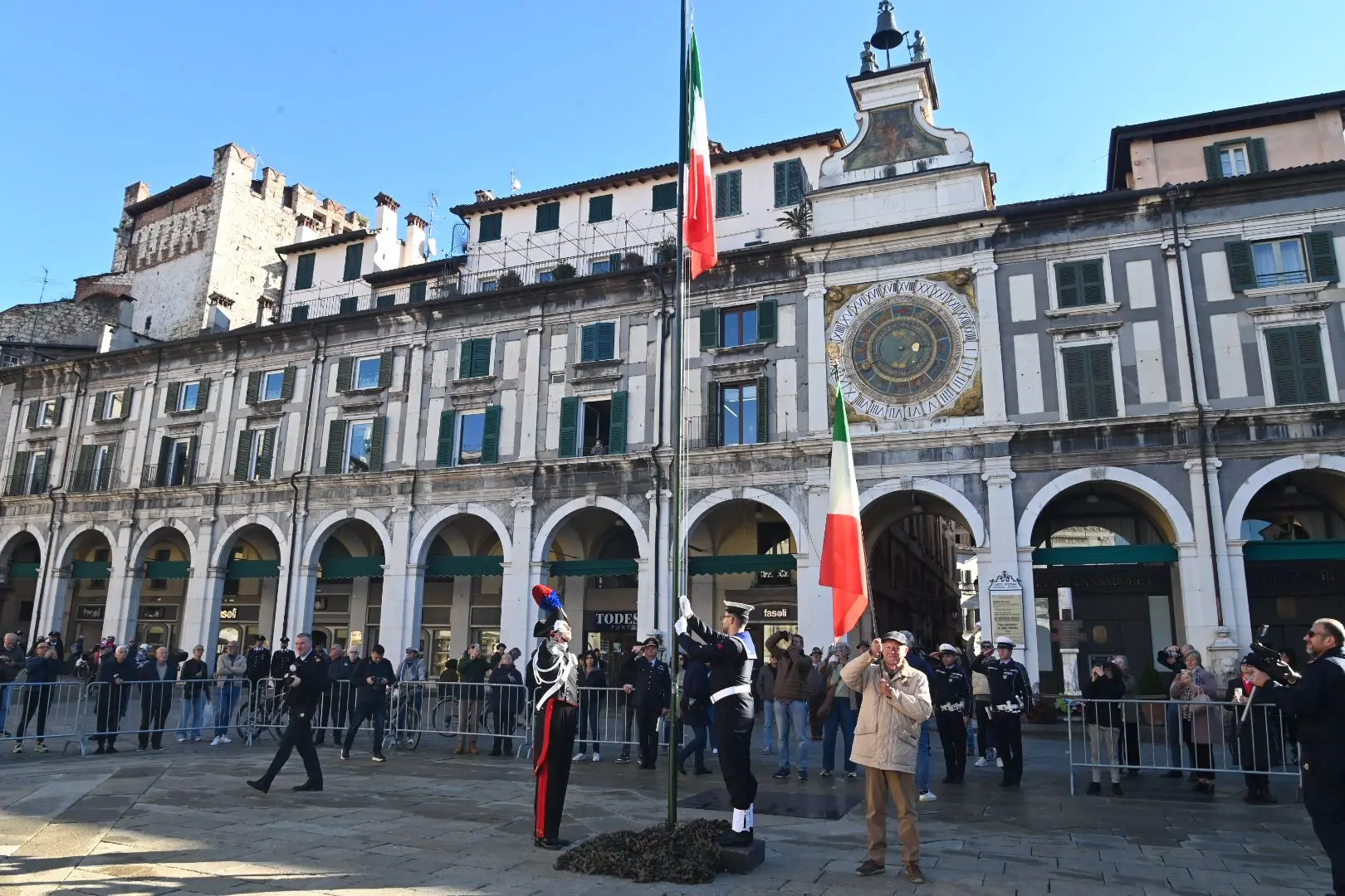 Le celebrazioni del 4 novembre a Brescia