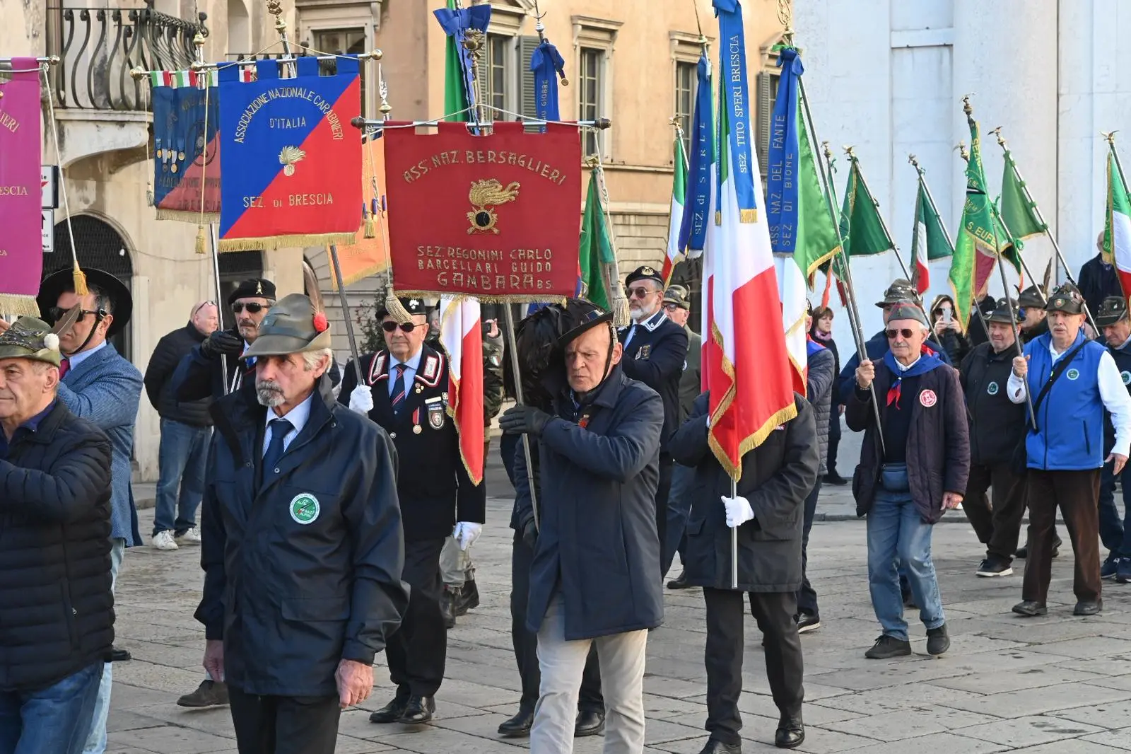 Le celebrazioni del 4 novembre a Brescia