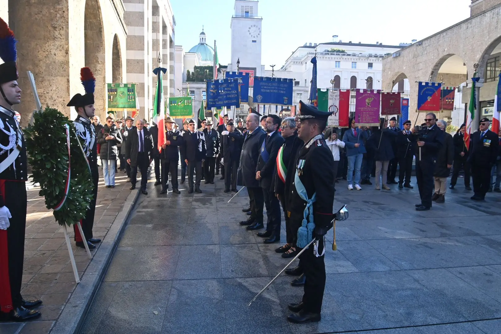 Le celebrazioni del 4 novembre a Brescia