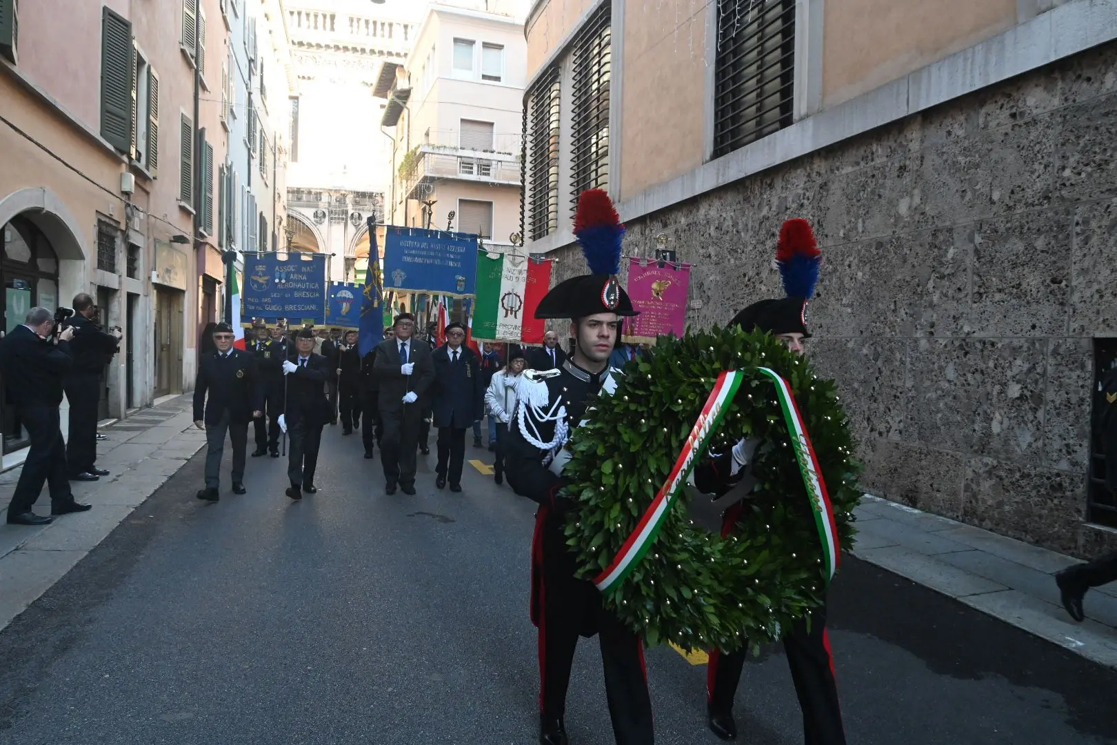Le celebrazioni del 4 novembre a Brescia
