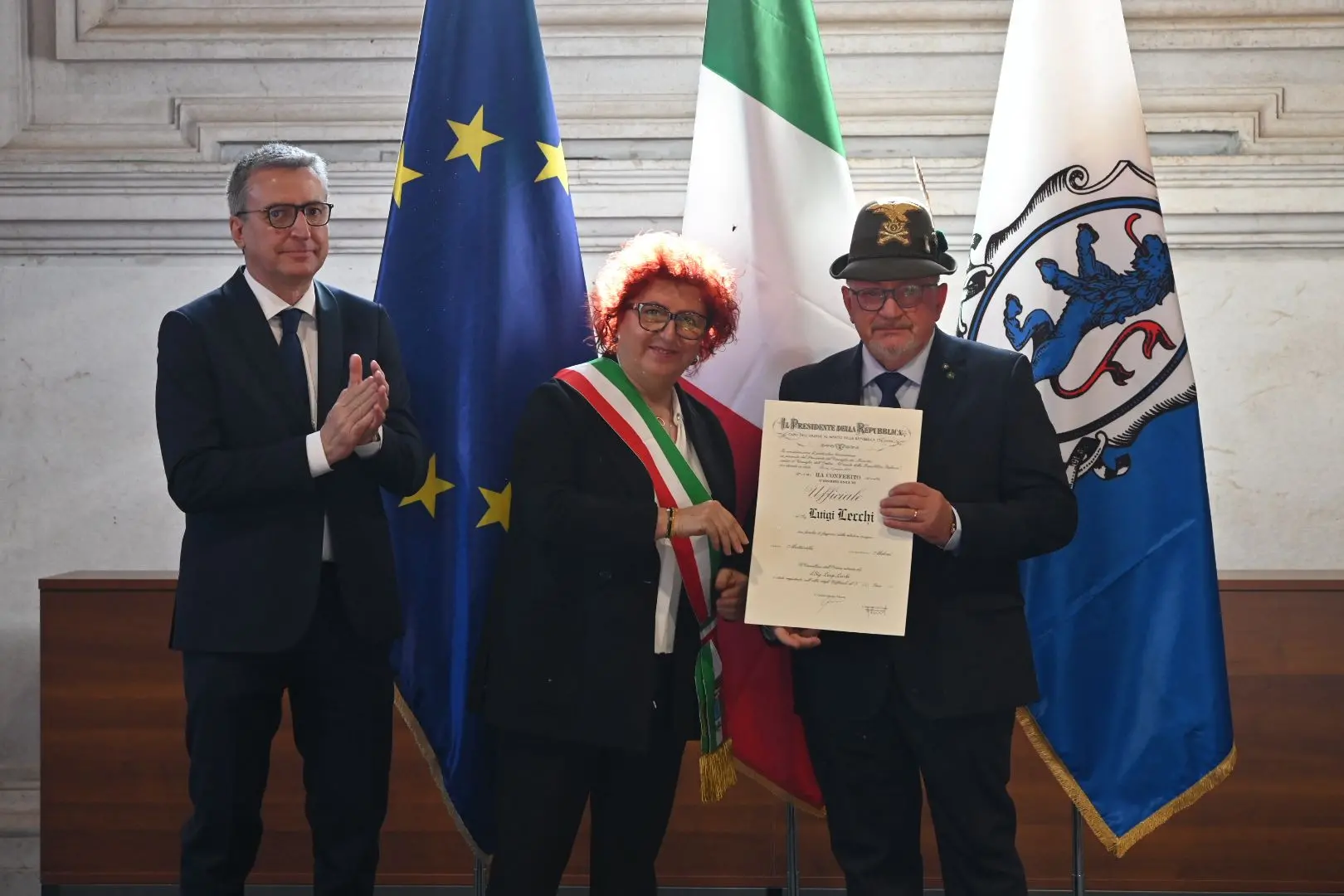 4 novembre, la consegna delle onorificenze al merito