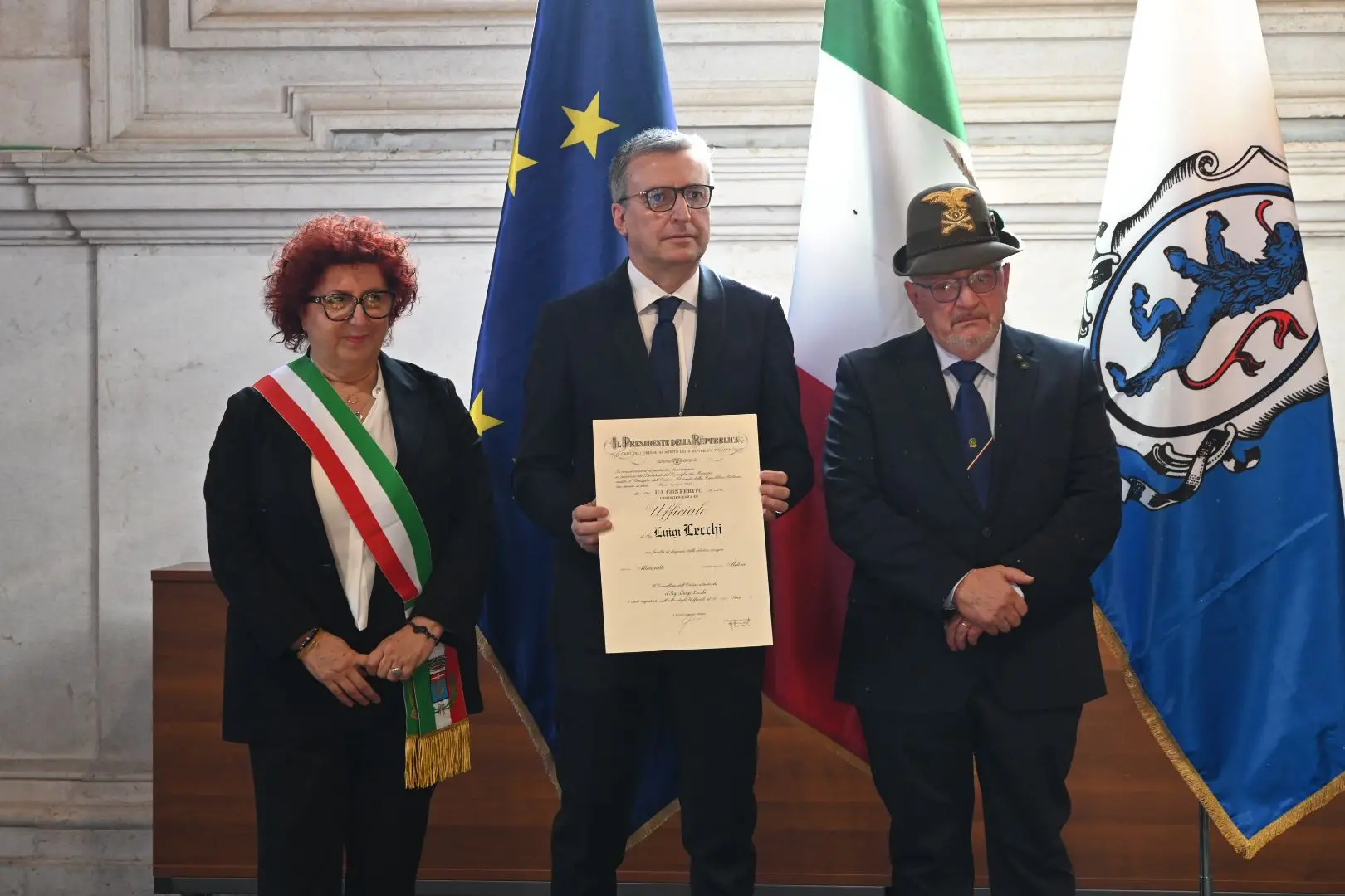 4 novembre, la consegna delle onorificenze al merito