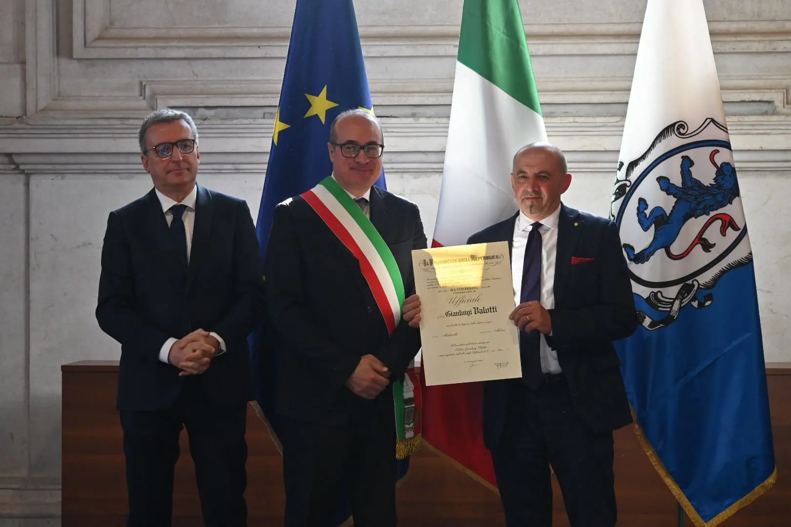 4 novembre, la consegna delle onorificenze al merito