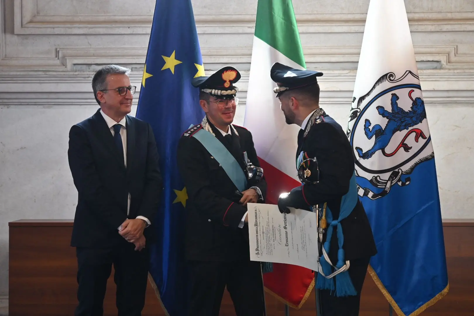 4 novembre, la consegna delle onorificenze al merito