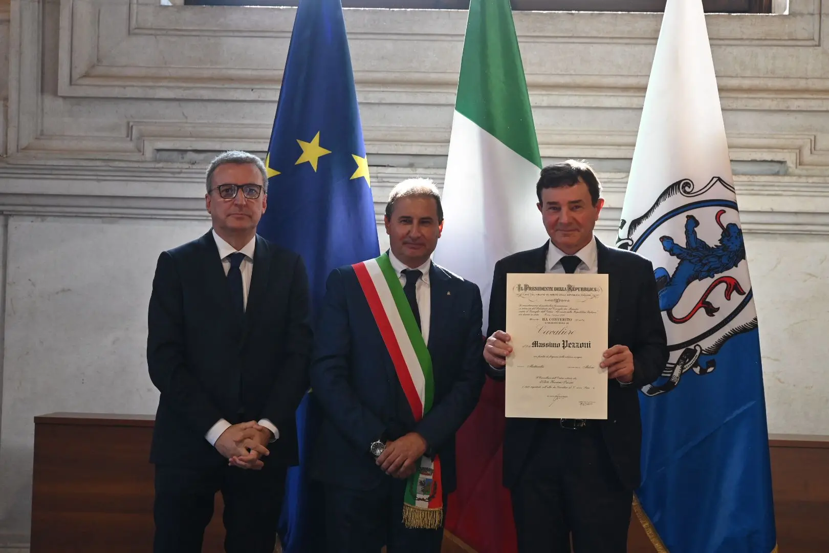 4 novembre, la consegna delle onorificenze al merito