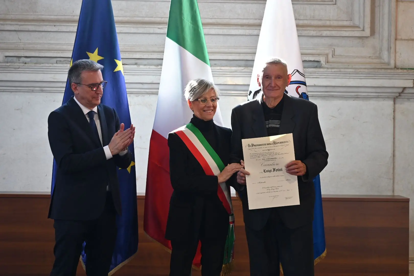 4 novembre, la consegna delle onorificenze al merito