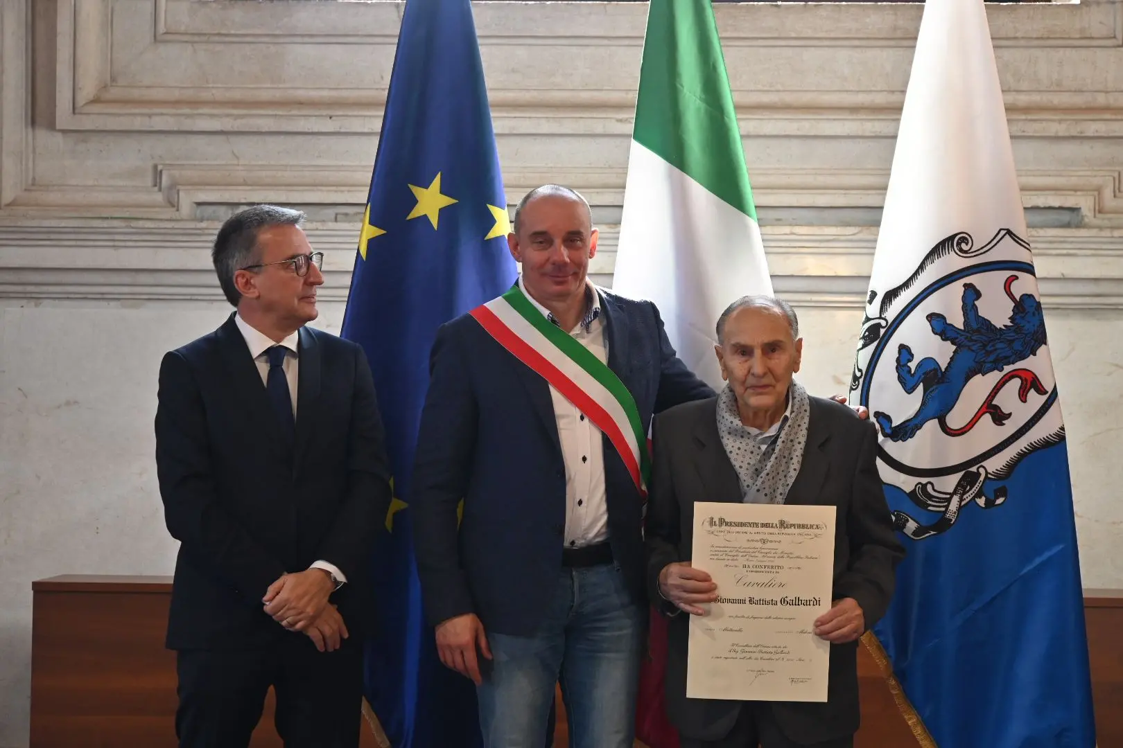 4 novembre, la consegna delle onorificenze al merito