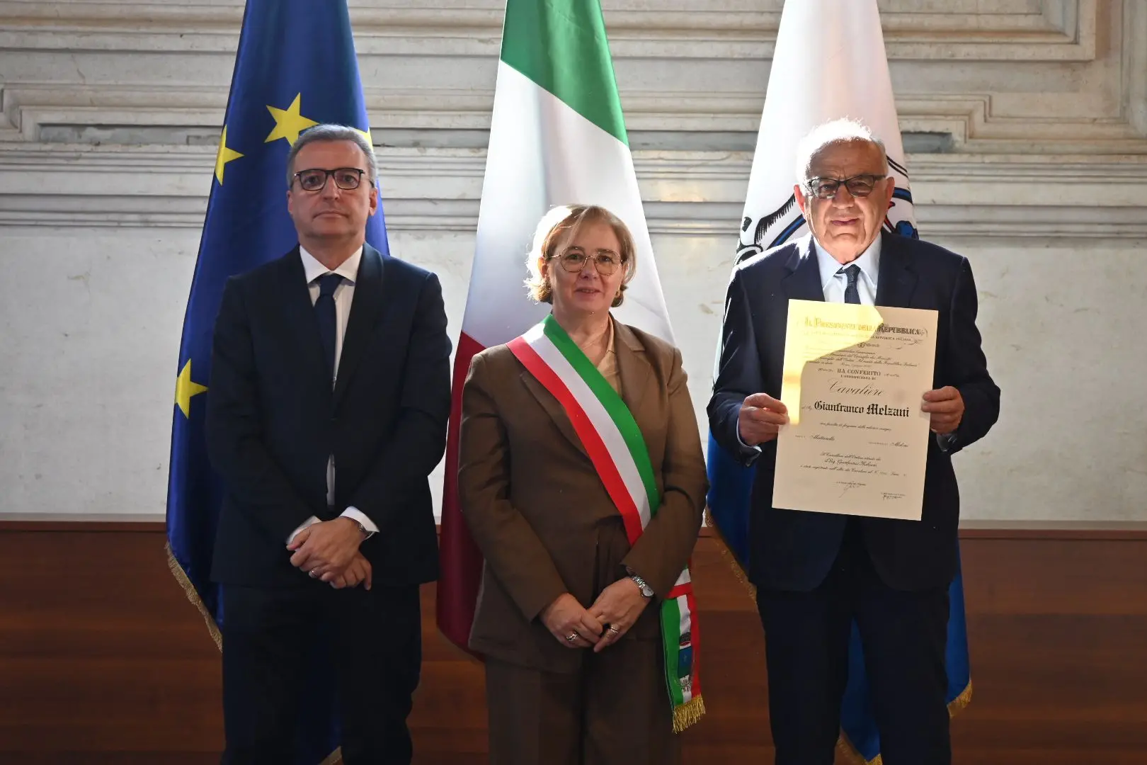 4 novembre, la consegna delle onorificenze al merito