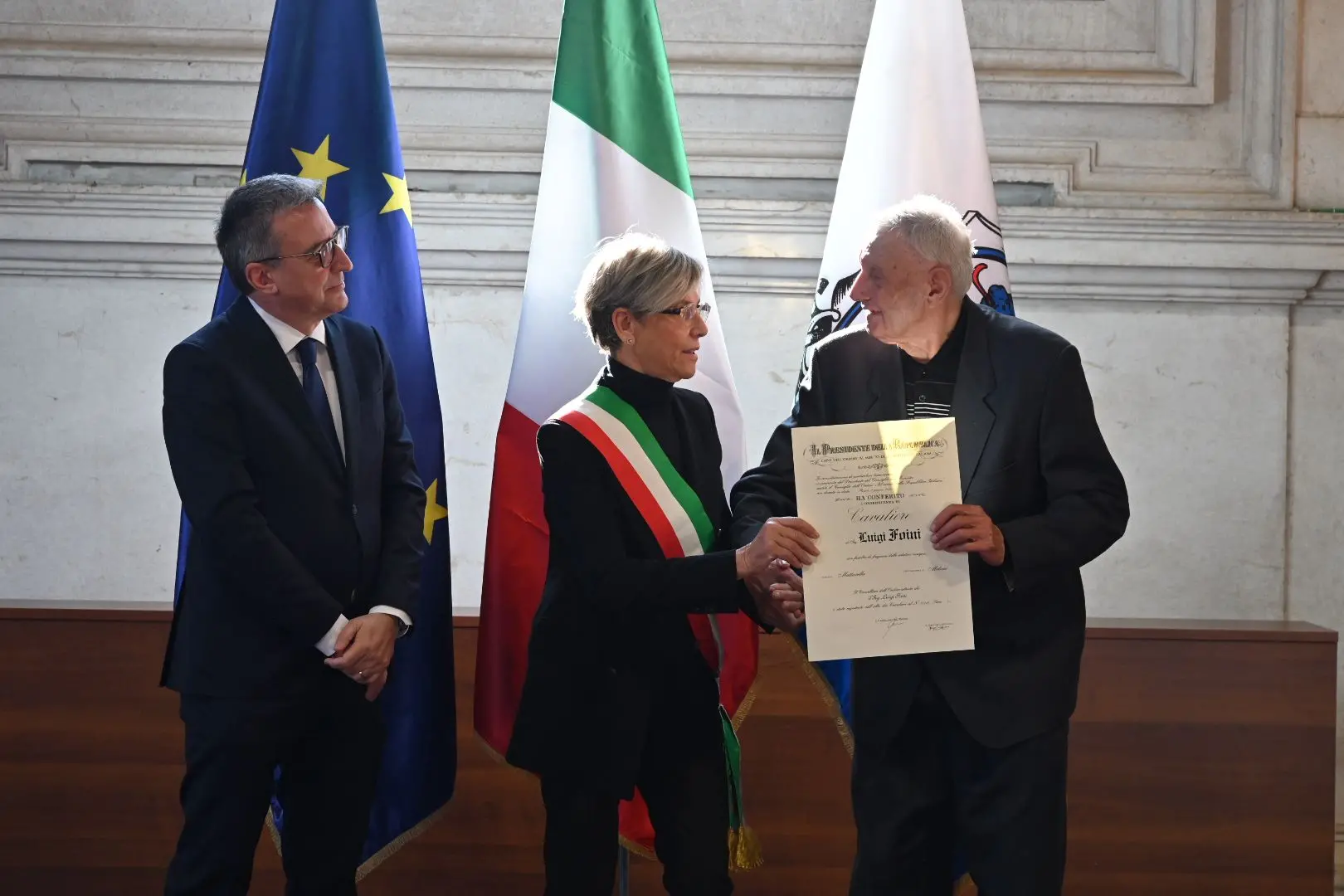 4 novembre, la consegna delle onorificenze al merito