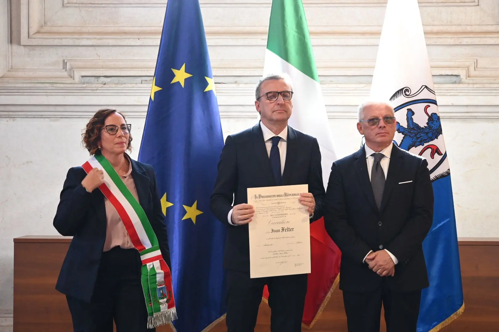 4 novembre, la consegna delle onorificenze al merito