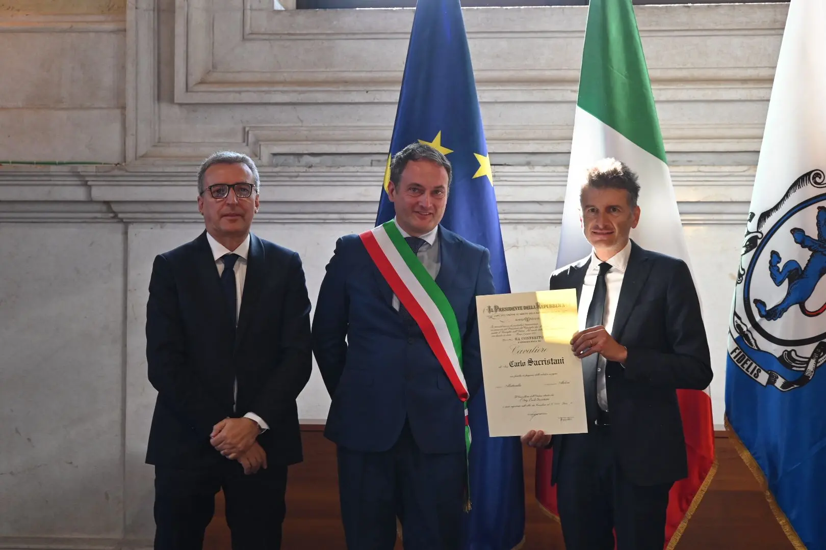 4 novembre, la consegna delle onorificenze al merito