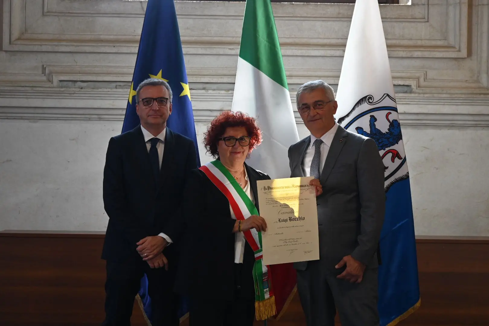 4 novembre, la consegna delle onorificenze al merito