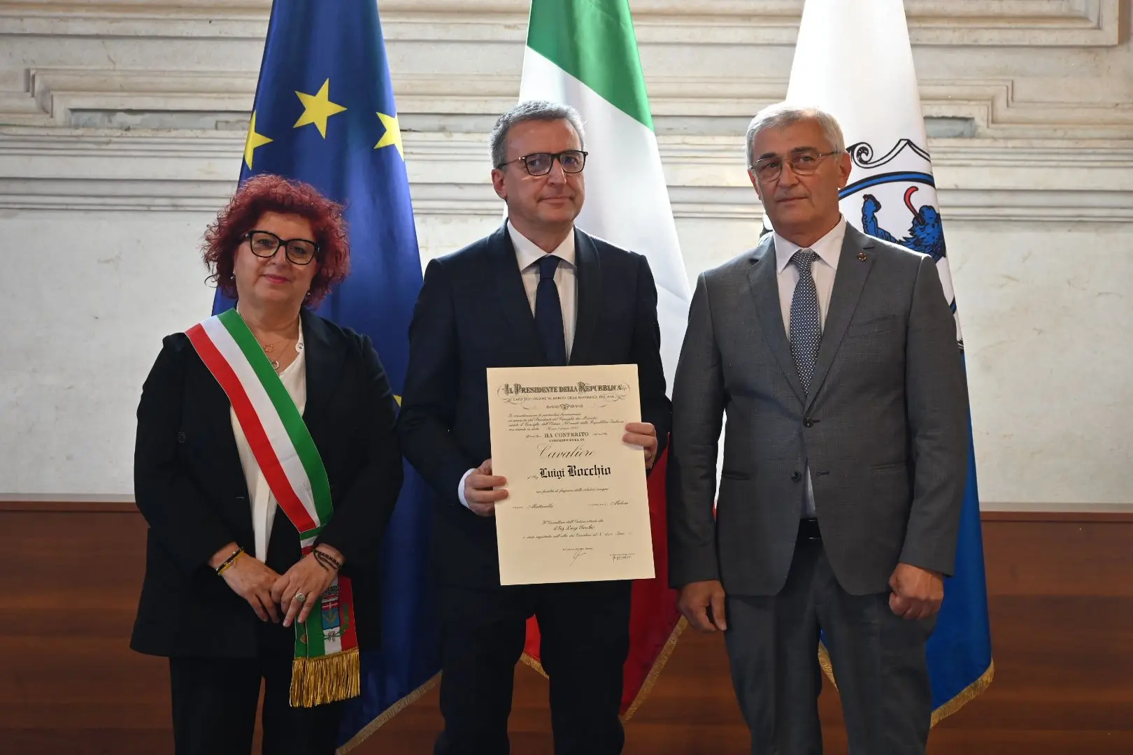 4 novembre, la consegna delle onorificenze al merito