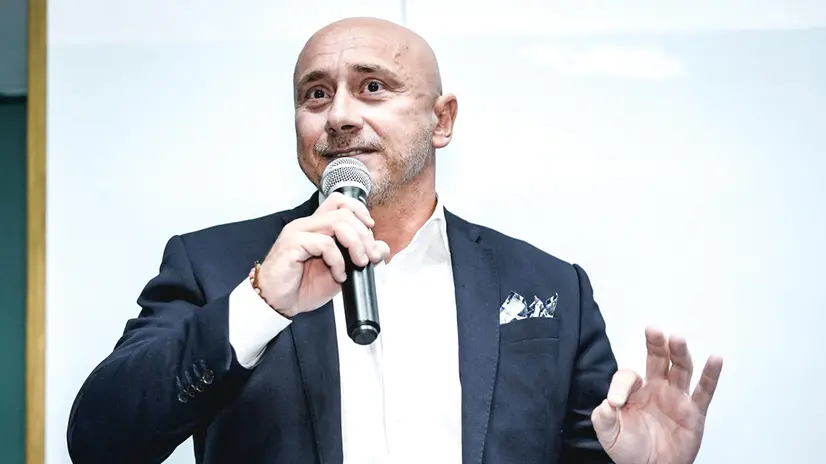 Livio Tranchida, direttore generale città salute durante l'naugurazione reparto di patologia neonatale e della prima infanzia, organizzata dalla Fondazione Forma. Torino 08 settembre 2025 ANSA/TINO ROMANO