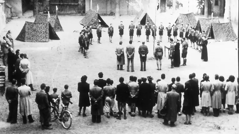 Le prime promesse nel cortile della Pace