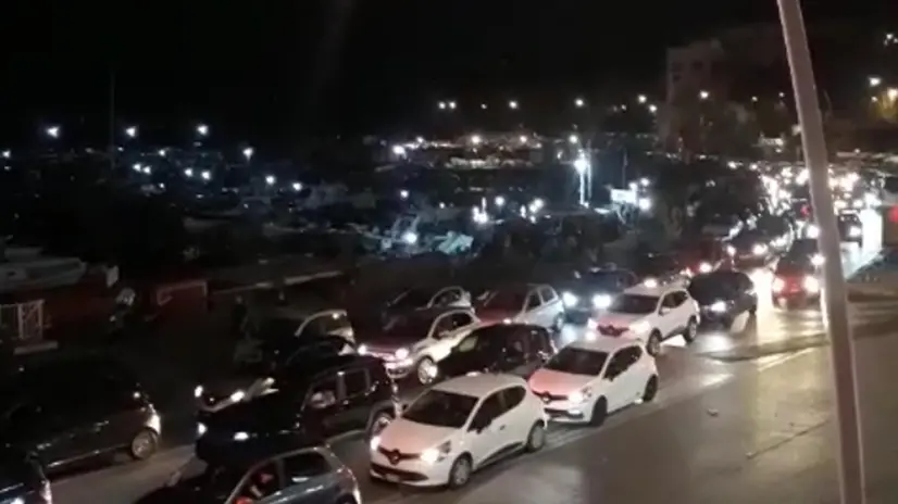 frame video napoli by night