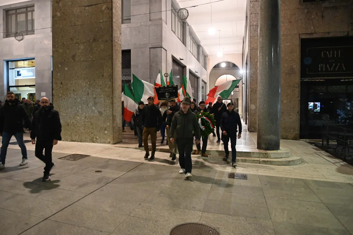 La manifestazione di Brescia Identitaria