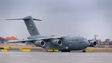 Un C17 Globemaster del 62nd Airlift Wing dell'Usaf - Foto Epa © www.giornaledibrescia.it